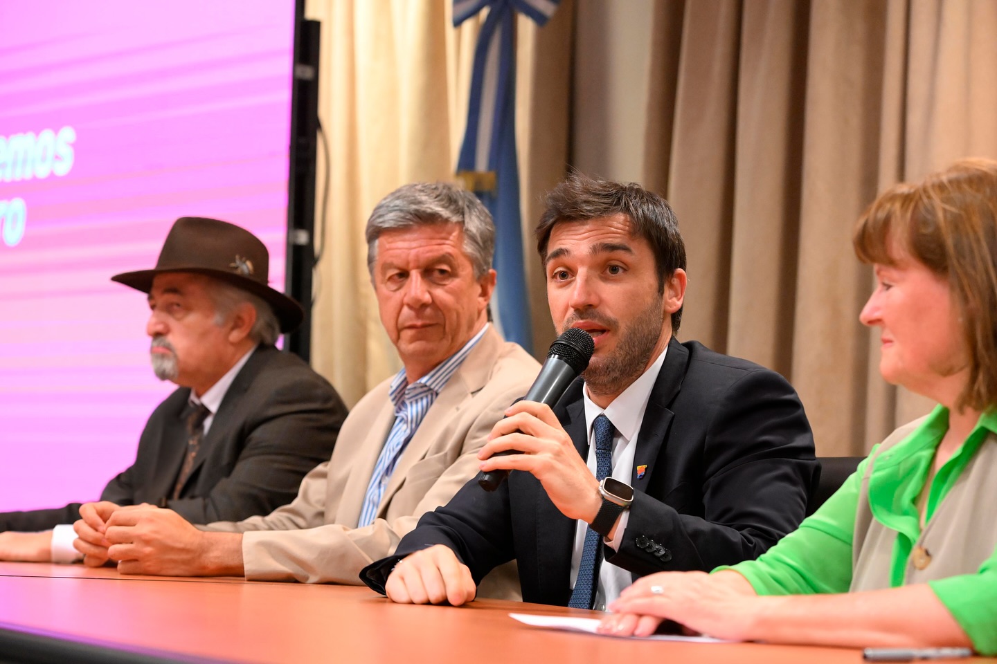 Nacho Torres. Chubut tendrá el astillero más grande de toda la Patagonia