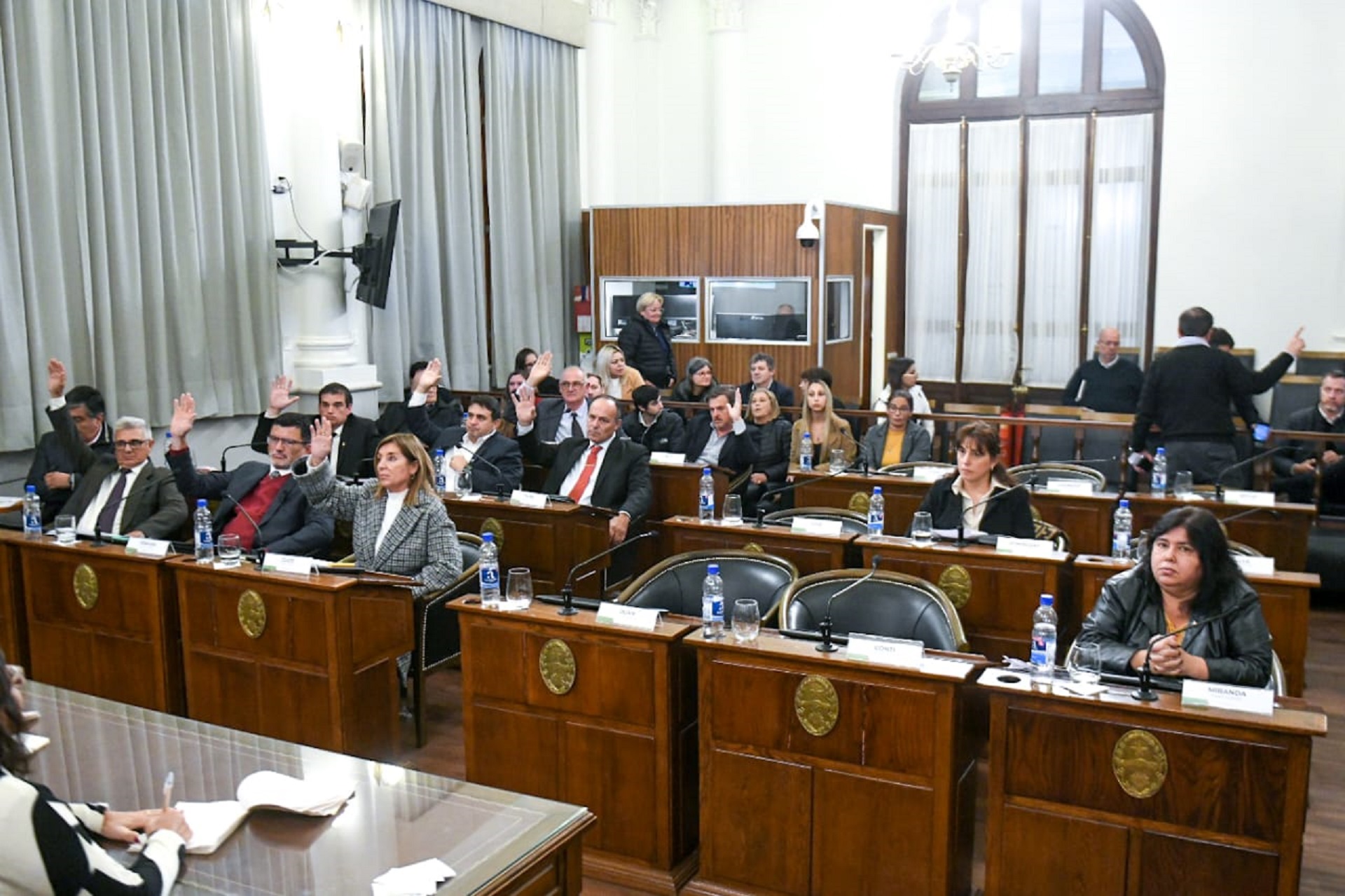 Frigerio: «Terminamos con el saqueo y la corrupción y ordenamos la obra social provincial»