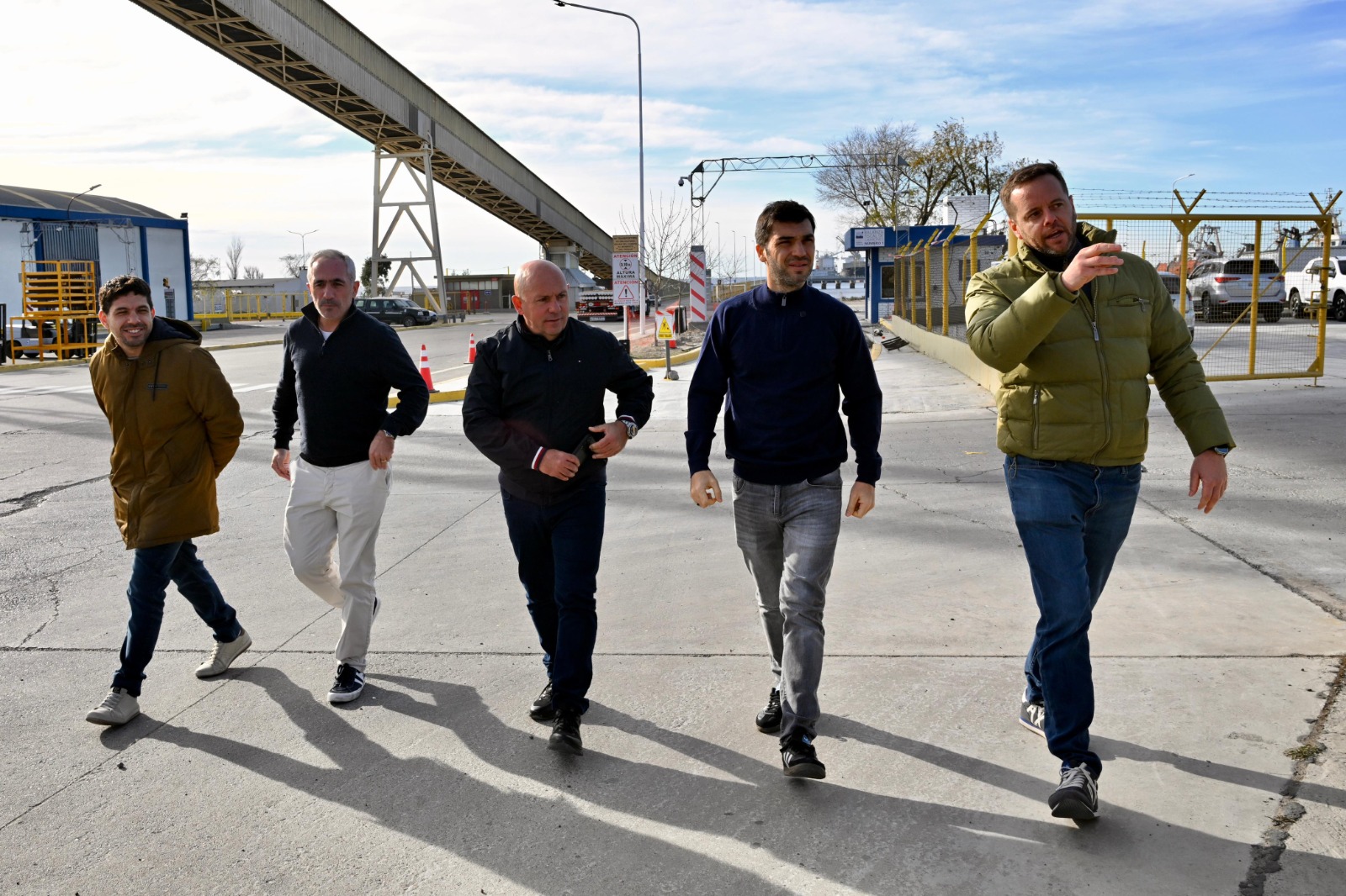Chubut: Más seguridad y tecnología en los puertos: «Seguimos trabajando para una provincia libre de narcotráfico», ratificó Torres