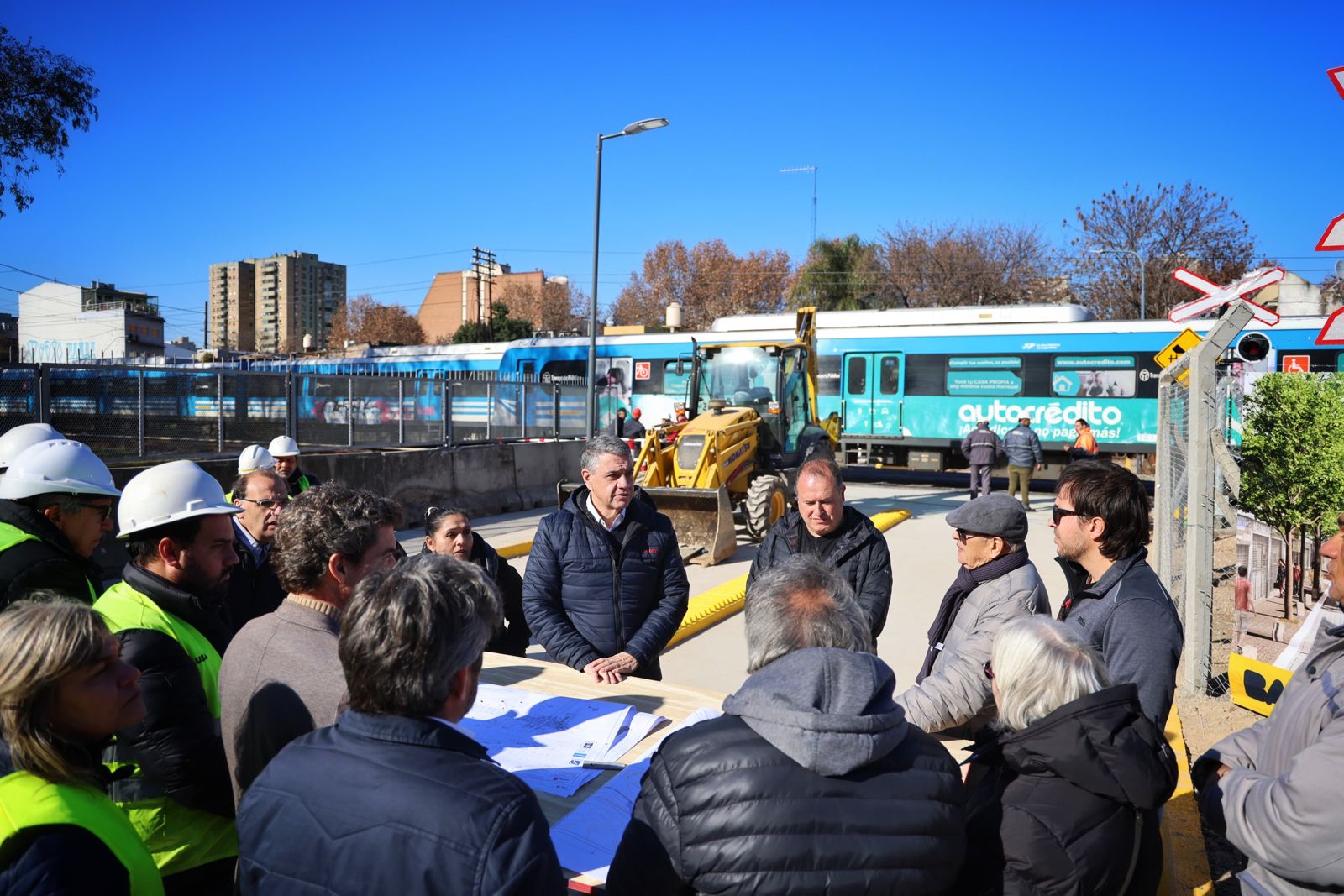 CABA: Avanza el nuevo paso bajo nivel del tren Sarmiento que beneficiará a vecinos de Liniers y Villa Luro